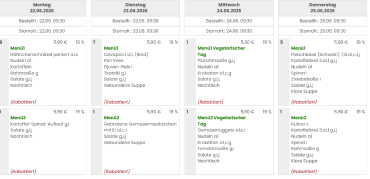 Speiseplan 22.06. - 26.06.26